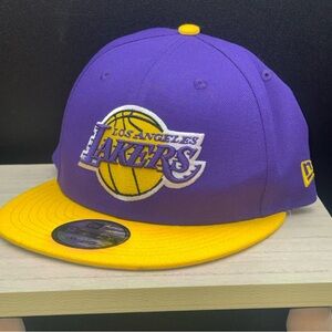 New Era Los Angeles Lakers Purple and Yellow SnapBack